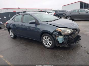  Salvage Toyota Corolla
