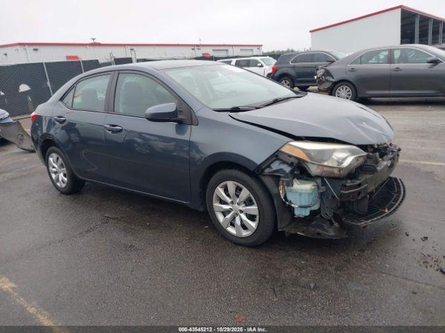  Salvage Toyota Corolla
