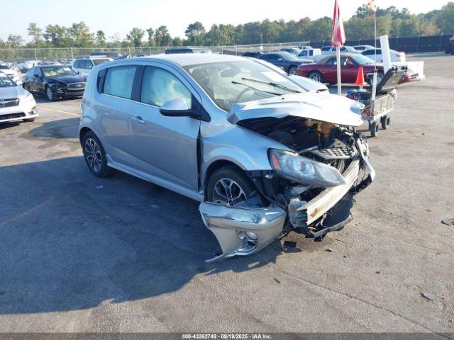  Salvage Chevrolet Sonic