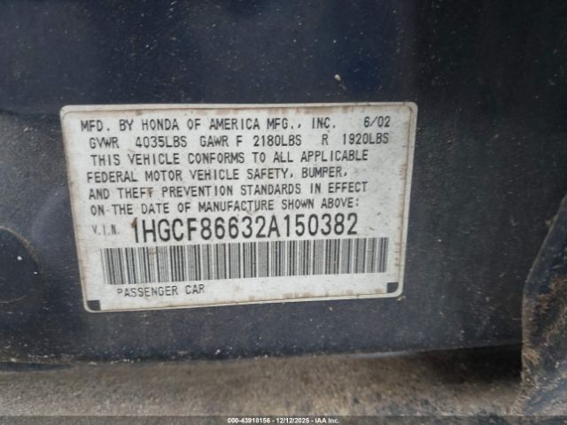 Honda Accord 2.3 Vp Image 9