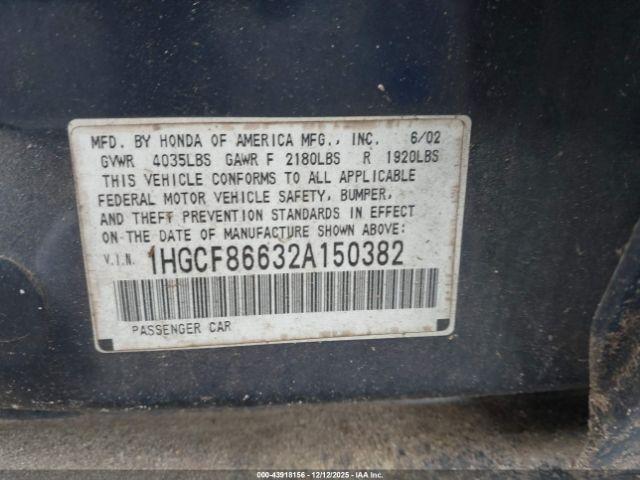 Honda Accord 2.3 Vp Image 9