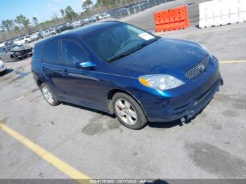  Salvage Toyota Matrix