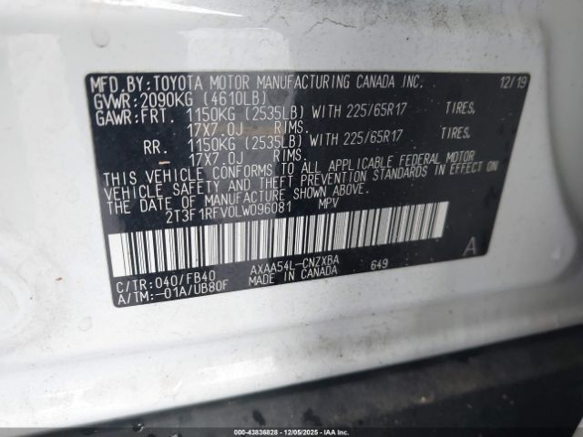 Toyota RAV4 Le Image 10