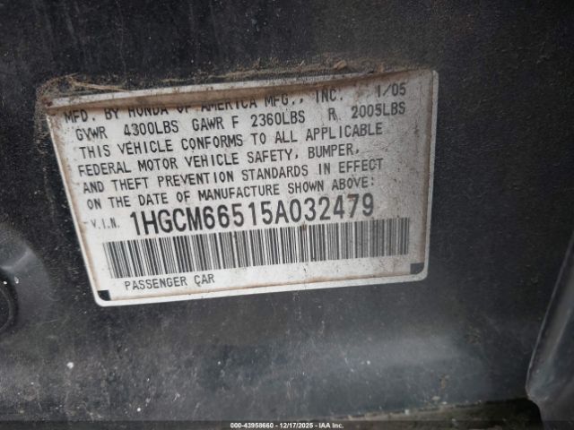 Honda Accord 3.0 Ex Image 10