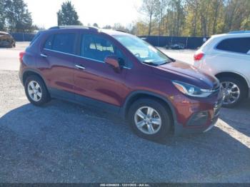  Salvage Chevrolet Trax
