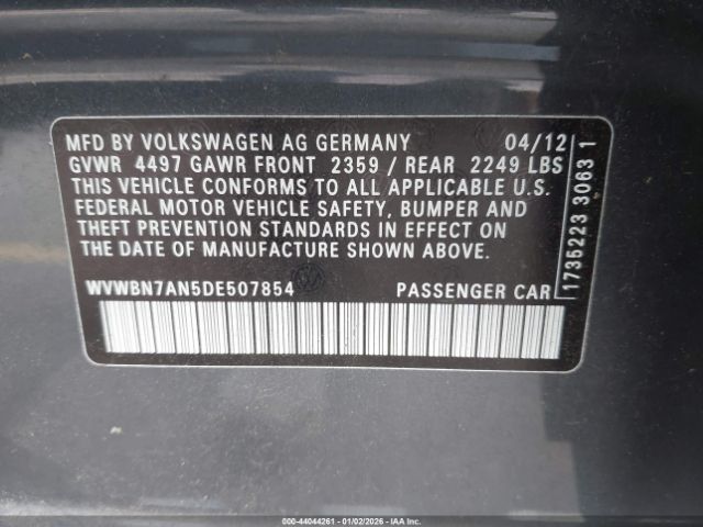 Volkswagen CC 2.0t Sport Image 6