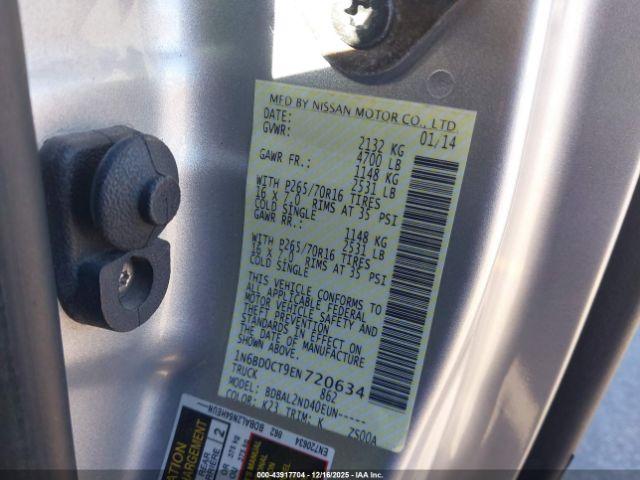 Nissan Frontier Sv-i4 Image 12
