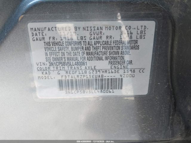 Nissan Kicks S Xtronic Cvt Image 14