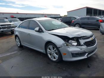  Salvage Chevrolet Cruze