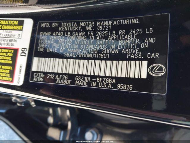 Lexus Es F Sport Image 16