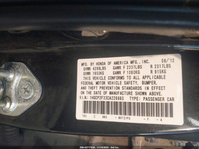 Honda Accord 2.4 Lx Image 13