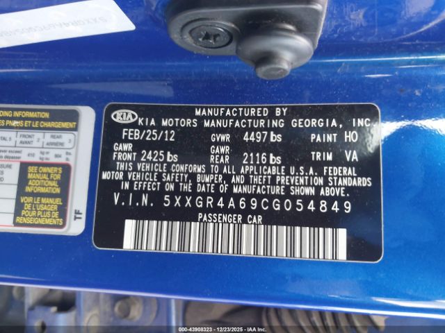 Kia Optima Sx Image 9