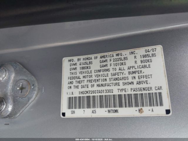 Honda Accord 2.4 Ex Image 11