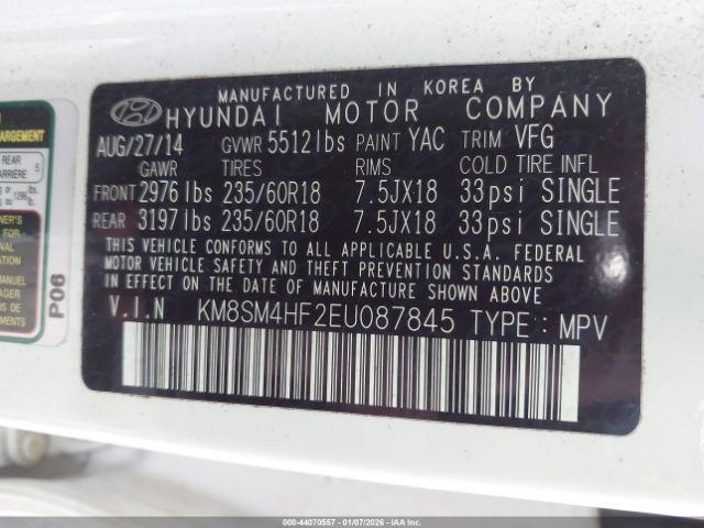 Hyundai SANTA FE Gls Image 11