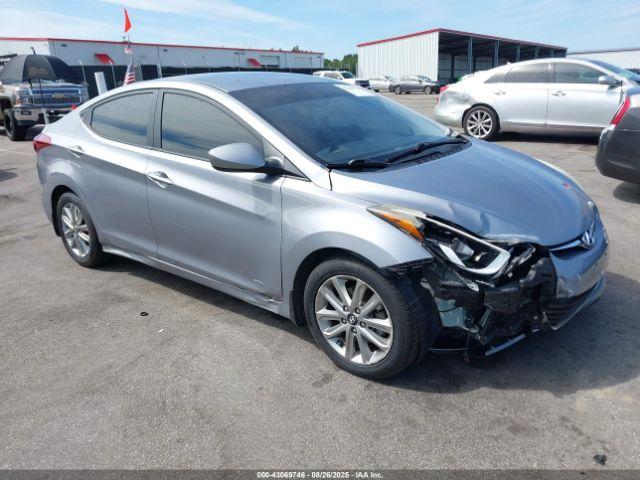  Salvage Hyundai ELANTRA
