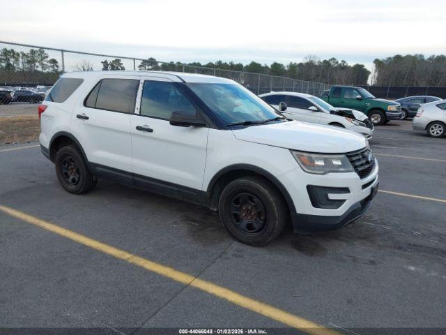  Salvage Ford Police Interceptor Utilit