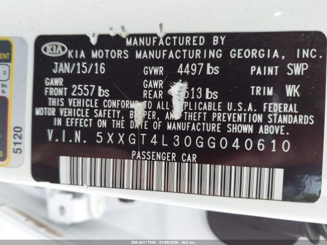 Kia Optima Lx Image 2